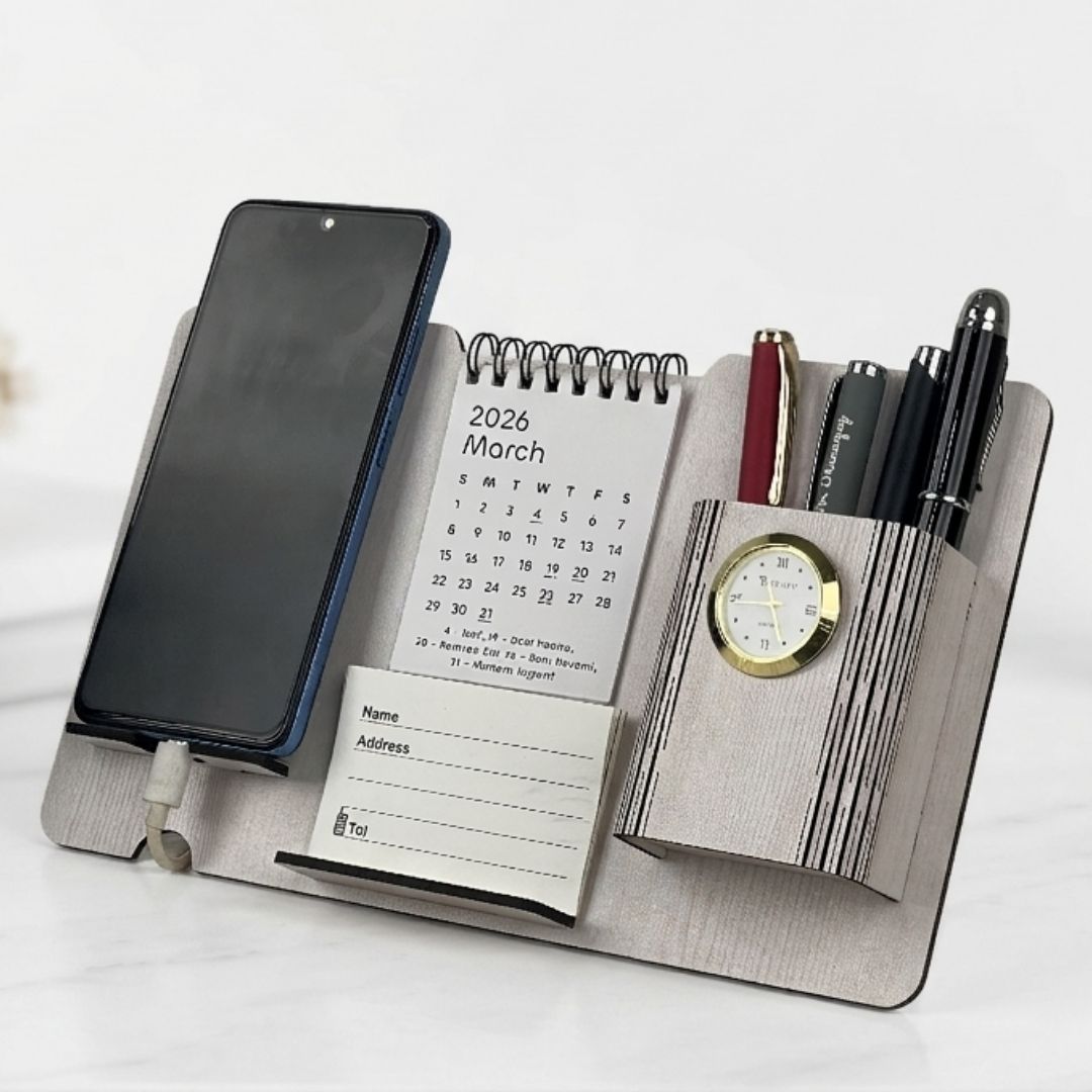1779691471_5 in 1 Calendar Desk Stand with Clock 3